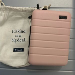 Brand New Away Travel Mini Suitcase in Blush Pink